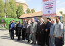 مراسم «غبارروبی مقبرة الشهدا و اجرای مارش نظامی»