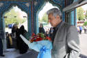 مراسم «غبارروبی مقبرة الشهدا و اجرای مارش نظامی»