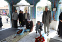 مراسم «غبارروبی مقبرة الشهدا و اجرای مارش نظامی»