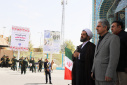 مراسم «غبارروبی مقبرة الشهدا و اجرای مارش نظامی»