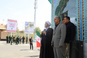 مراسم «غبارروبی مقبرة الشهدا و اجرای مارش نظامی»