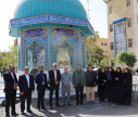 مراسم «غبارروبی مقبرة الشهدا و اجرای مارش نظامی»