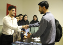 آیین استقبال از دانشجویان نوورود دانشکده مدیریت و حسابداری، آمار، ریاضی و علوم رایانه، تربیت بدنی و علوم ورزشی