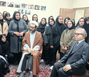 بازدید دانش‌آموزان دانش‌آموزان دبیرستان نمونه دولتی الزهرا شهرستان دلیجان از دانشگاه علامه طباطبائی