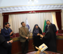 برگزاری مراسم تقدیر از بانوان معاونت فرهنگی و اجتماعی دانشگاه علامه طباط به مناسبت ولادت حضرت فاطمه (س) و روز زن