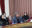 مراسم تجلیل و تکریم از مادران، همسران، دختران و خواهران شهدای دفاع مقدس دانشگاه علامه طباطبائی در جنگ ۱۲ روزه