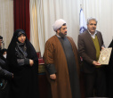 مراسم تجلیل و تکریم از مادران، همسران، دختران و خواهران شهدای دفاع مقدس دانشگاه علامه طباطبائی در جنگ ۱۲ روزه