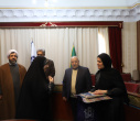 مراسم تجلیل و تکریم از مادران، همسران، دختران و خواهران شهدای دفاع مقدس دانشگاه علامه طباطبائی در جنگ ۱۲ روزه
