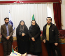 مراسم تجلیل از کادر اجرایی سلسله نشست‌های علمی و تخصصی «زیست ارتباطی در جهان معاصر»