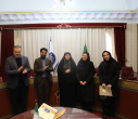 مراسم تجلیل از کادر اجرایی سلسله نشست‌های علمی و تخصصی «زیست ارتباطی در جهان معاصر»