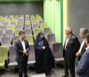 بازدید معاون فرهنگی و اجتماعی وزارت علوم، تحقیقات و فناوری از روند تکمیل و تجهیز سینمای دانشگاه علامه طباطبائی