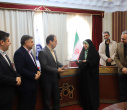 مراسم معارفۀ سرپرست حوزۀ امور عمومی معاونت فرهنگی و اجتماعی