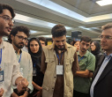 بازدید معاون فرهنگی و اجتماعی وزارت عتف از غرفۀ نمایشگاهی دانشگاه علامه طباطبائی در افتتاحیۀ جشنوارۀ ملی «برهان»
