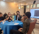 بازدید معاون فرهنگی و اجتماعی وزارت عتف از غرفۀ نمایشگاهی دانشگاه علامه طباطبائی در افتتاحیۀ جشنوارۀ ملی «برهان»