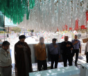 برگزاری مراسم غبارروبی از مزار شهدای دانشگاه علامه طباطبائی در گلزار شهدای بهشت زهرا