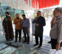 برگزاری مراسم غبارروبی از مزار شهدای دانشگاه علامه طباطبائی در گلزار شهدای بهشت زهرا