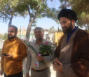 برگزاری مراسم غبارروبی از مزار شهدای دانشگاه علامه طباطبائی در گلزار شهدای بهشت زهرا
