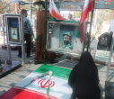 برگزاری مراسم غبارروبی از مزار شهدای دانشگاه علامه طباطبائی در گلزار شهدای بهشت زهرا