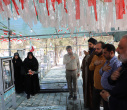 برگزاری مراسم غبارروبی از مزار شهدای دانشگاه علامه طباطبائی در گلزار شهدای بهشت زهرا