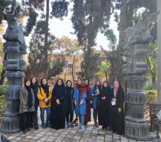 بازدید دانشجویان خانه دانشجویی شهید عضدی از موزه ی ایران باستان و موزه هنر اسلامی ایران
