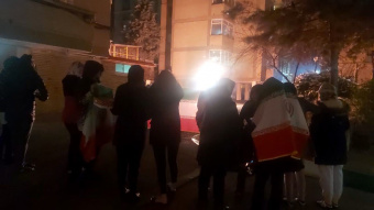 مراسم نورافشانی همراه با پخش سرود فجر و بانگ الله اکبر در خوابگاه های دانشجویی دانشگاه علامه طباطبائی