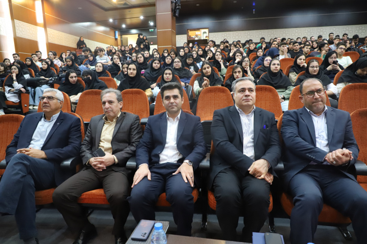 آیین استقبال از دانشجویان نوورود دانشکده مدیریت و حسابداری، آمار، ریاضی و علوم رایانه، تربیت بدنی و علوم ورزشی