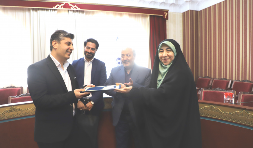 مراسم تکریم و معارفۀ سرپرست مدیریت امور فرهنگی دانشگاه علامه طباطبائی