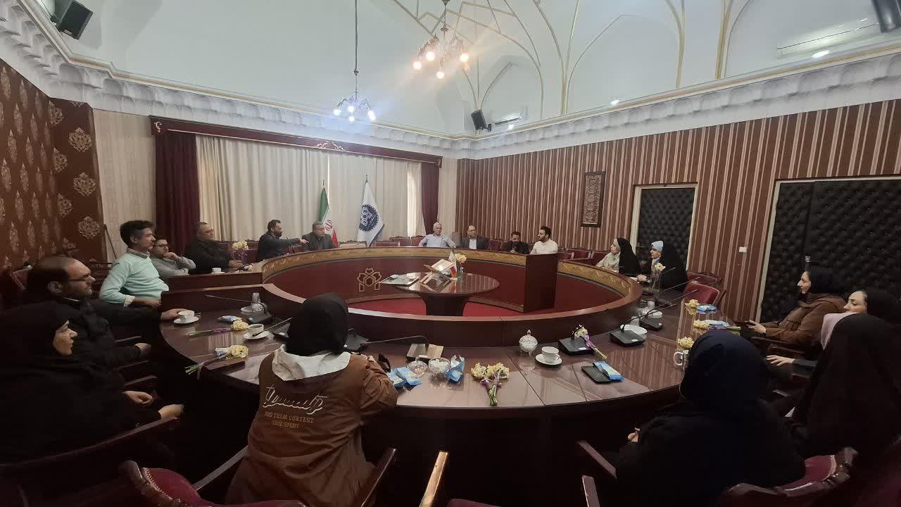 برگزاری مراسم تبریک اعیاد شعبانیه در معاونت فرهنگی و اجتماعی دانشگاه علامه طباطبائی