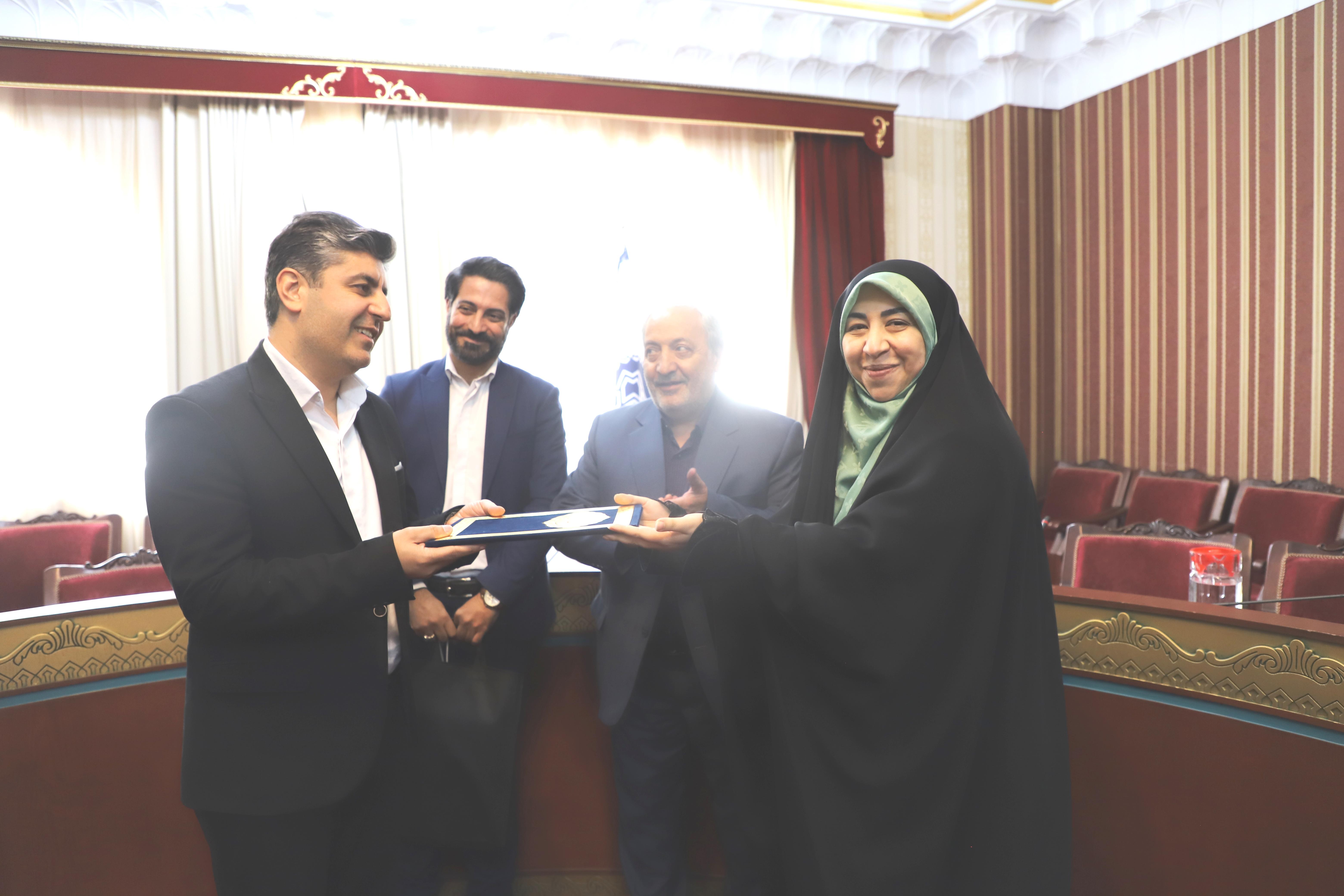 مراسم تکریم و معارفۀ سرپرست مدیریت امور فرهنگی دانشگاه علامه طباطبائی