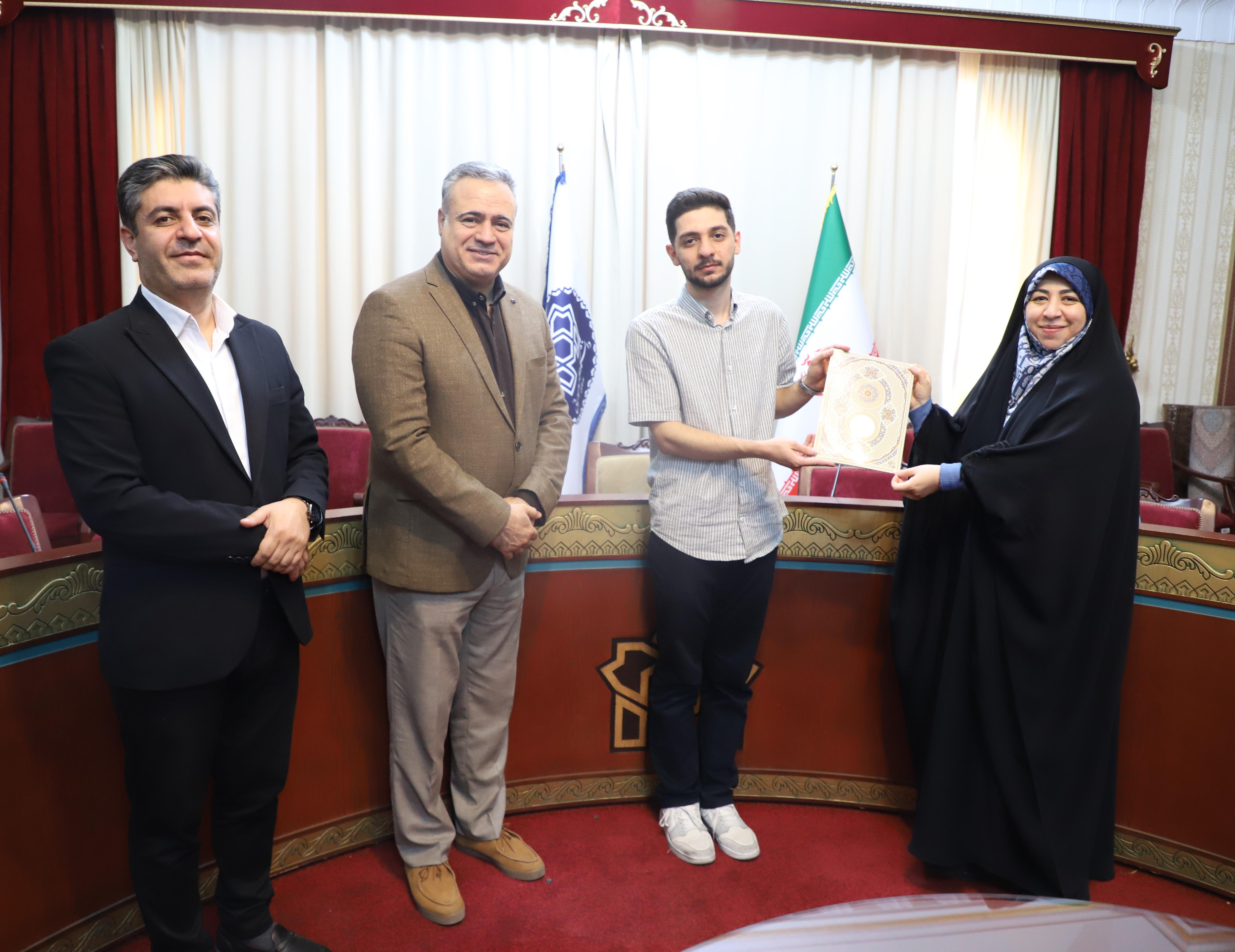سیدوهاب امت محمدی، مشاور جوان معاون فرهنگی و اجتماعی شد